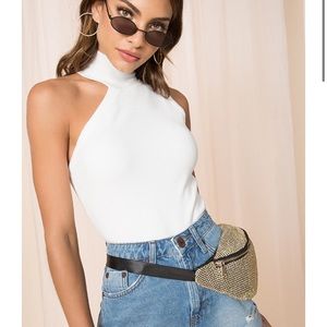 Superdown - luz knit top